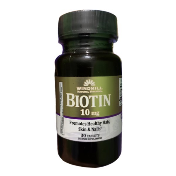 Windmill Biotin 10mg Tablet 30 pcs
