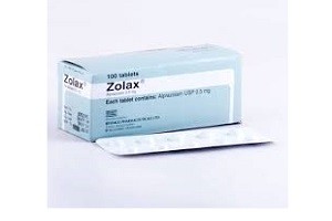 Zolax 0.5 Tablet 100's pack