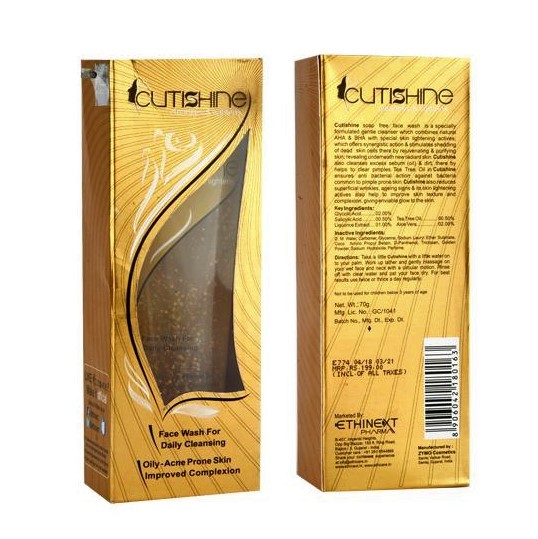 Cutishine Face Wash 70 gm