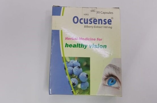 Ocusence 160 Capsule 30's pack