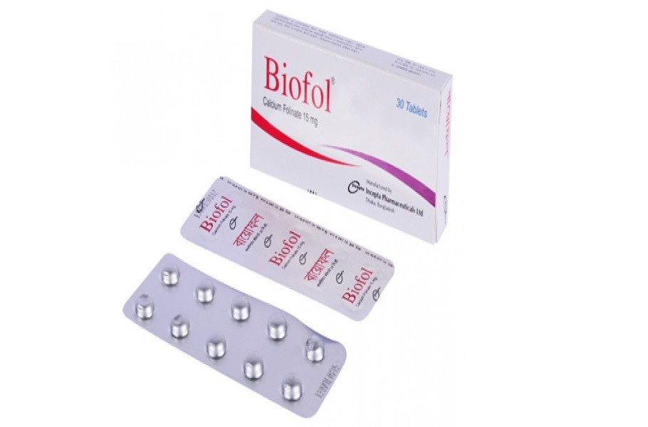 Biofol 15 Tablet 30's pack