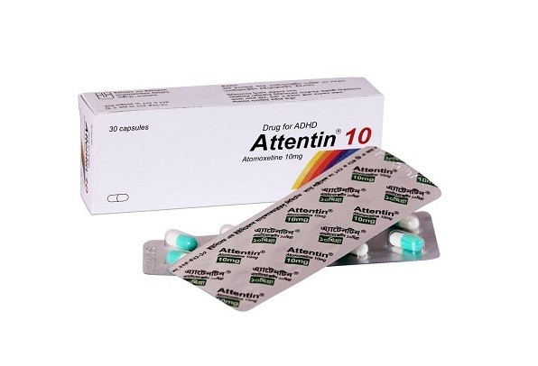 Attentin 10 Capsule 10's strip