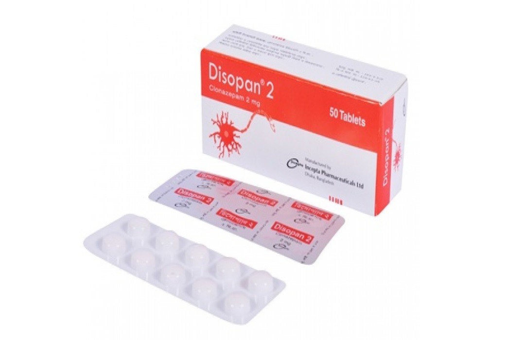Disopan 2 Tablet 50's pack
