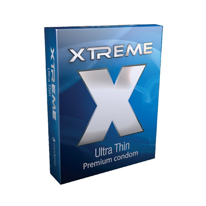 Xtreme Ultra Thin Premium Condom 3's pkt