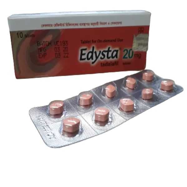 Edysta 20 mg Tablet 10's pack