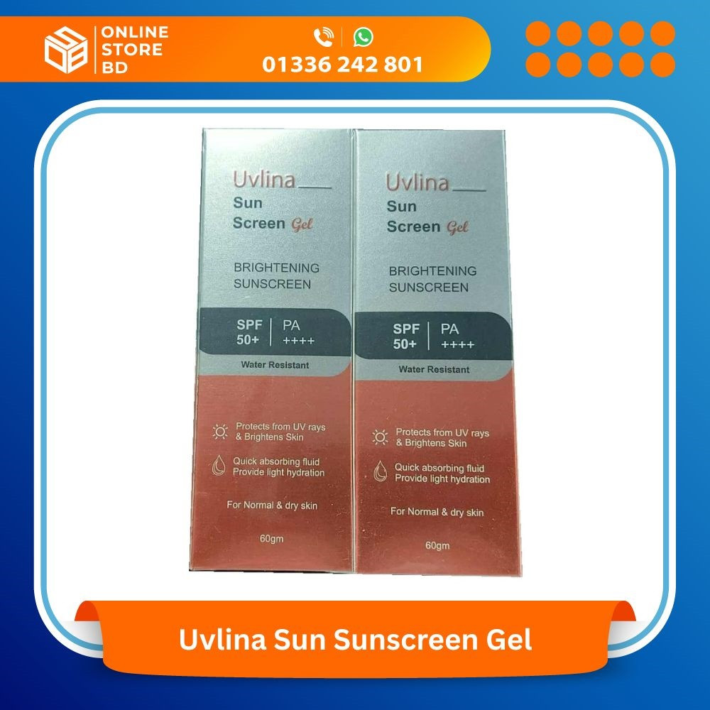 Uvlina Sun Sunscreen Gel 60 gm