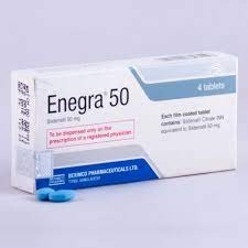 Enegra 50 mg Tablet 4's pack
