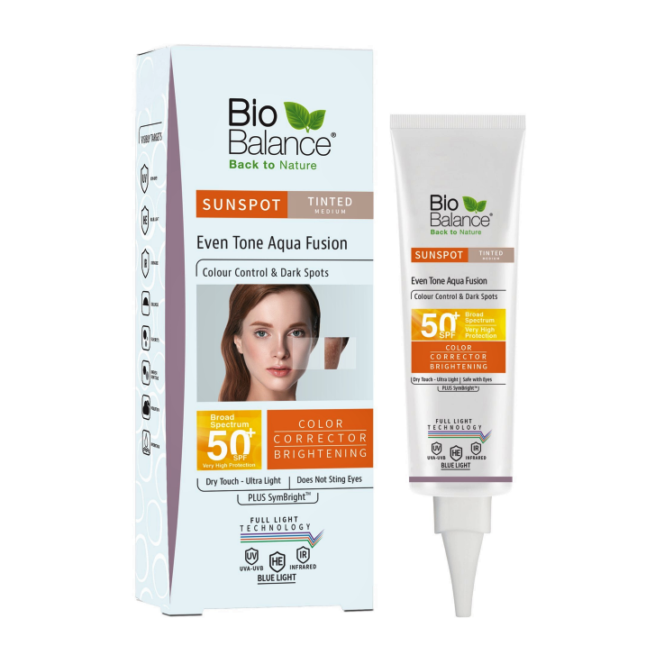 BioBalance Sunspot Even Tone Aqua Fusion Color Control & Dark Spot SPF 50+.40ml