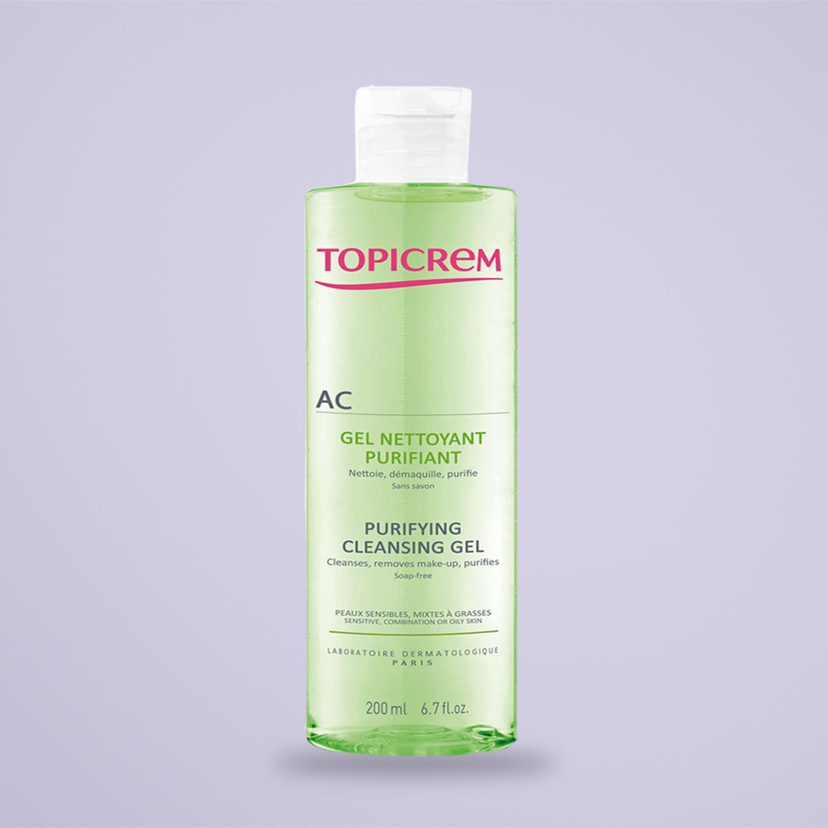 TOPICREM Ac Purifying Cleansing Gel 200 ml