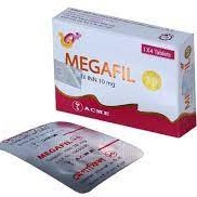 Megafil 10 mg Tablet 4's pack