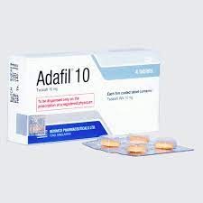 Adafil 10 mg Tablet 4's pack