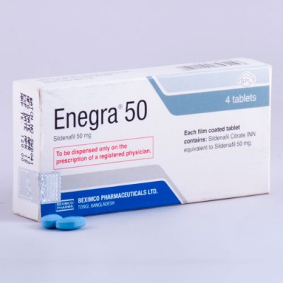 Enegra 100 mg Tablet 4's pack