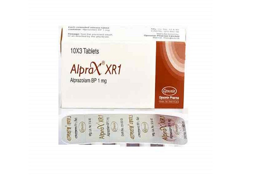 Alprax XR 1 Tablet 30's pack