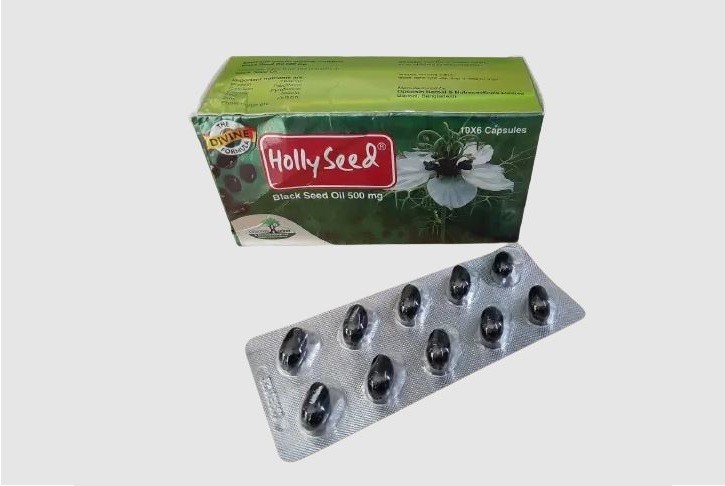 HollySeed 500 Capsule 60's pack