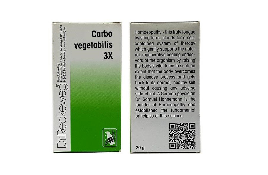 Carbo Vegetabilis 3X | Dr. Reckeweg, Germany