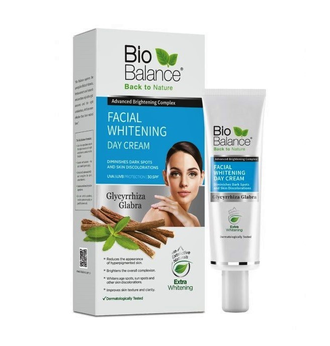 BioBalance Facial Whitening Cream SPF 30+ 55 ml