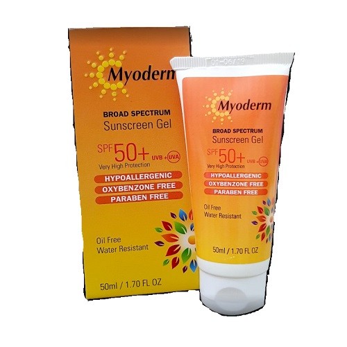 Myoderm SPF 50+ (Sunscreen Gel) 50 ML