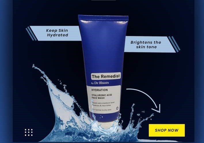 The Remedist Hydration Facewash 100ml (Hyaluronic Acid)