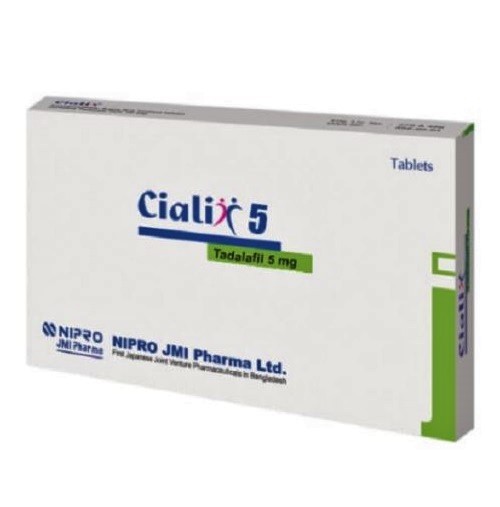 Cialix 5 mg Tablet 4's pack