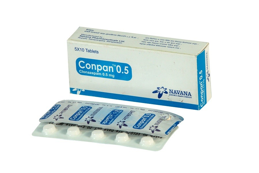 Conpan 0.5 Tablet 50's pack