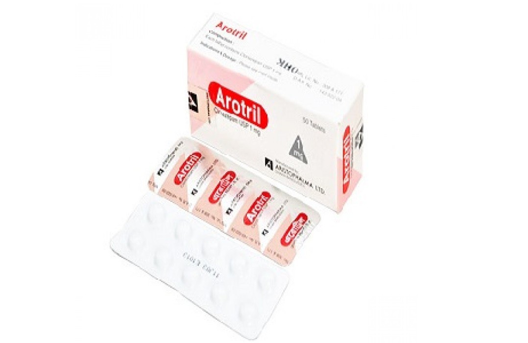 Arotril 1 Tablet 50's pack