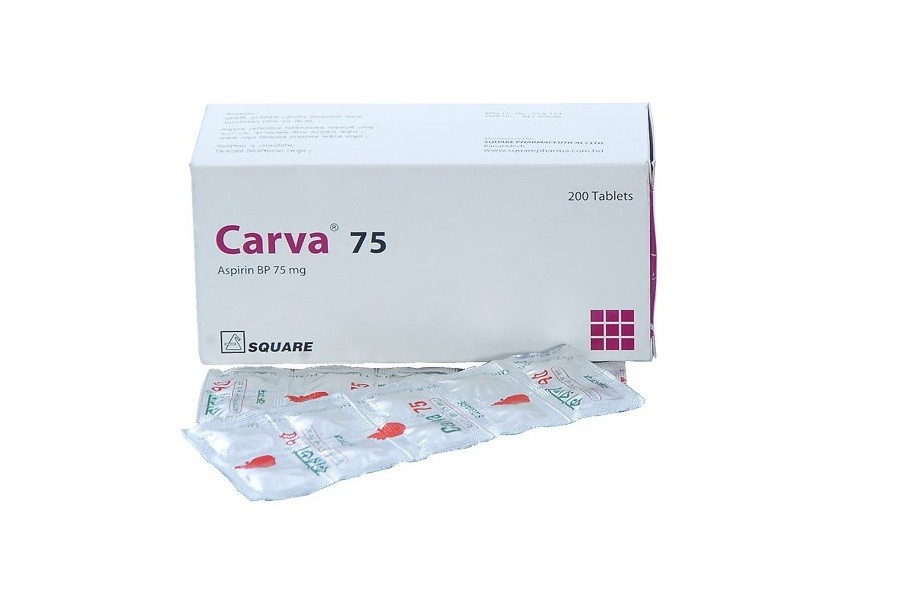 Carva 75 Tablet 200's pack