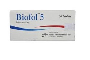 Biofol 5 Tablet 10's strip