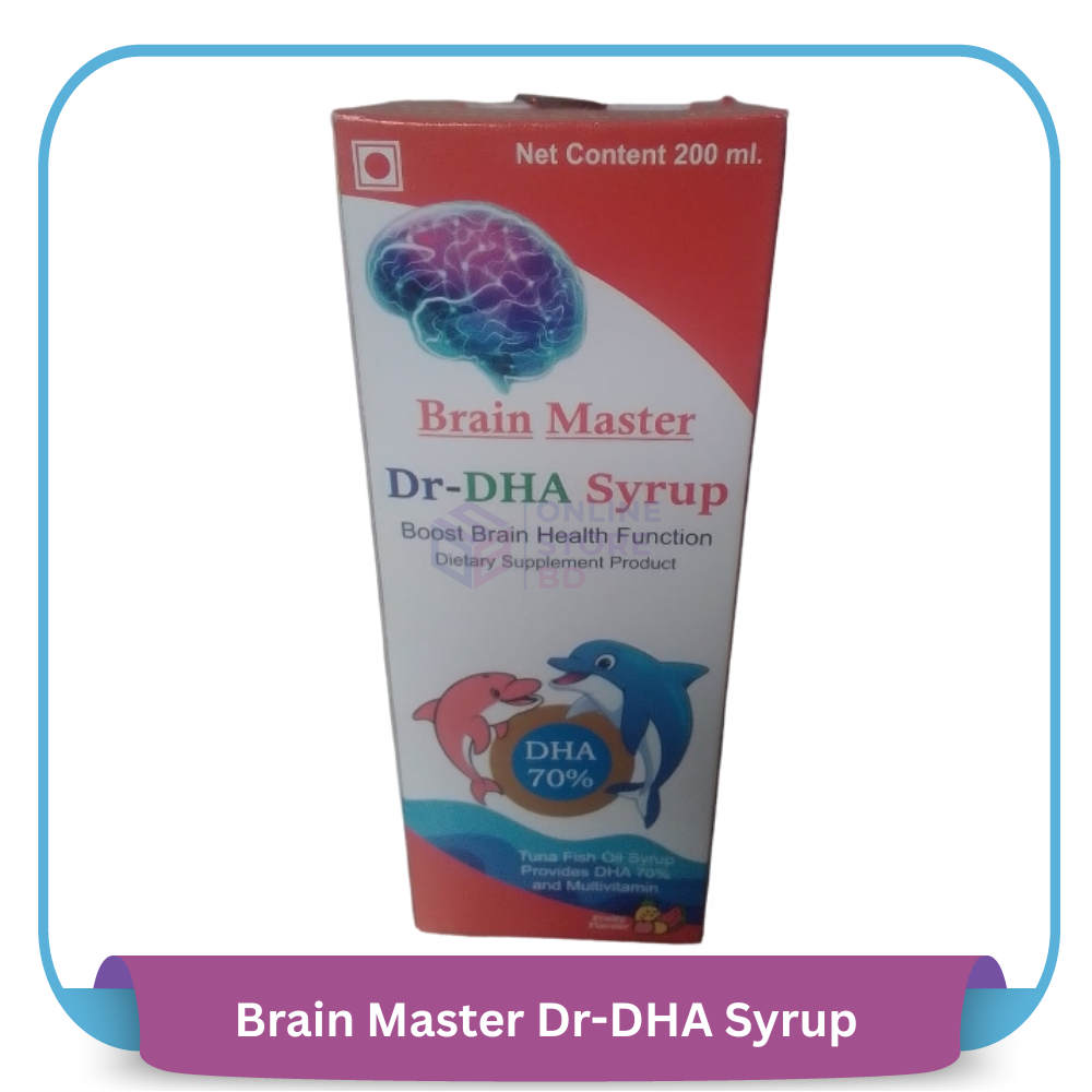 Brain Master Dr-DHA Syrup 200 ml