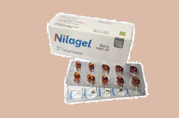 Nilagel 500 Capsule 30's pack