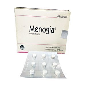Menogia Tablet 5 mg 60's pack