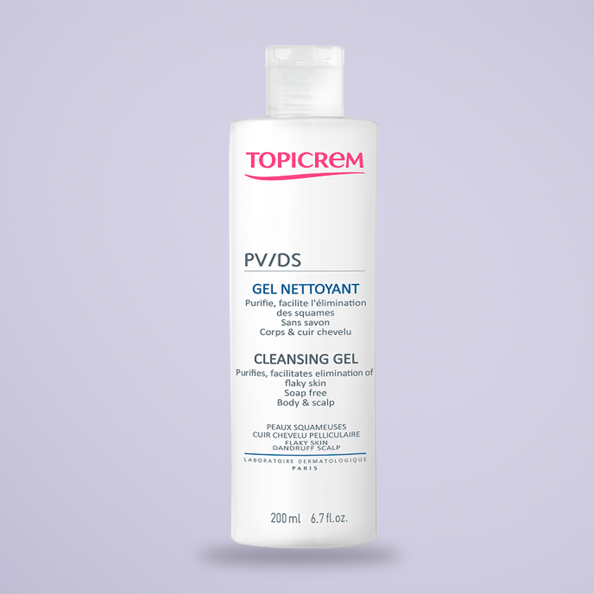 TOPICREM Pv/Ds Cleansing Gel 200 ml