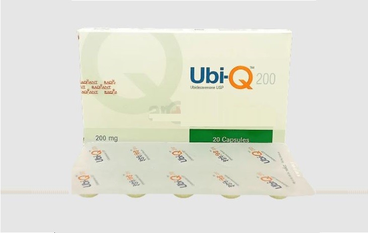 Ubi Q 200 Capsule 20's pack