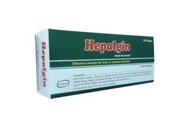 Hepalgin Tablet 100's pack