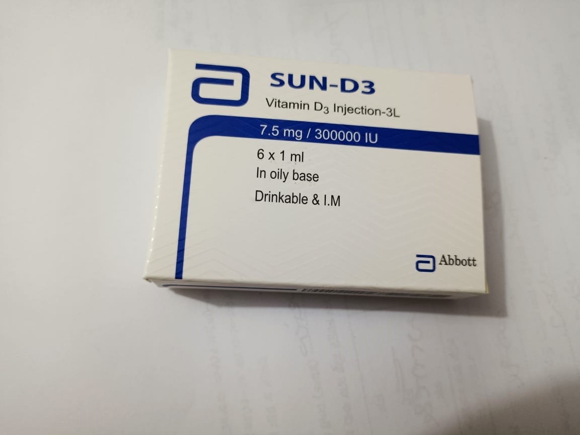 Sun D3 Injection 6 pcs