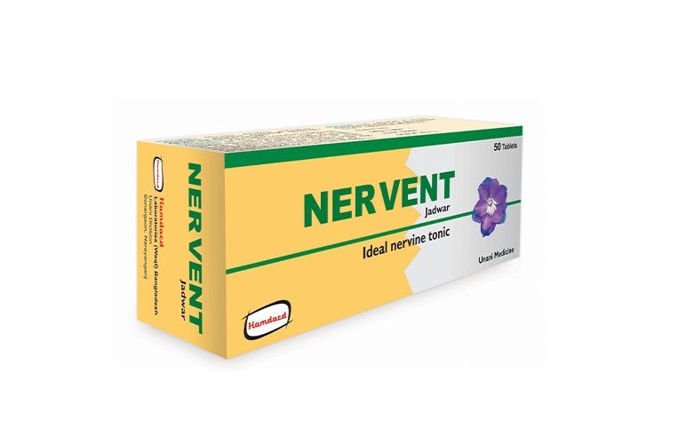 Nervent Tablet 50's pack