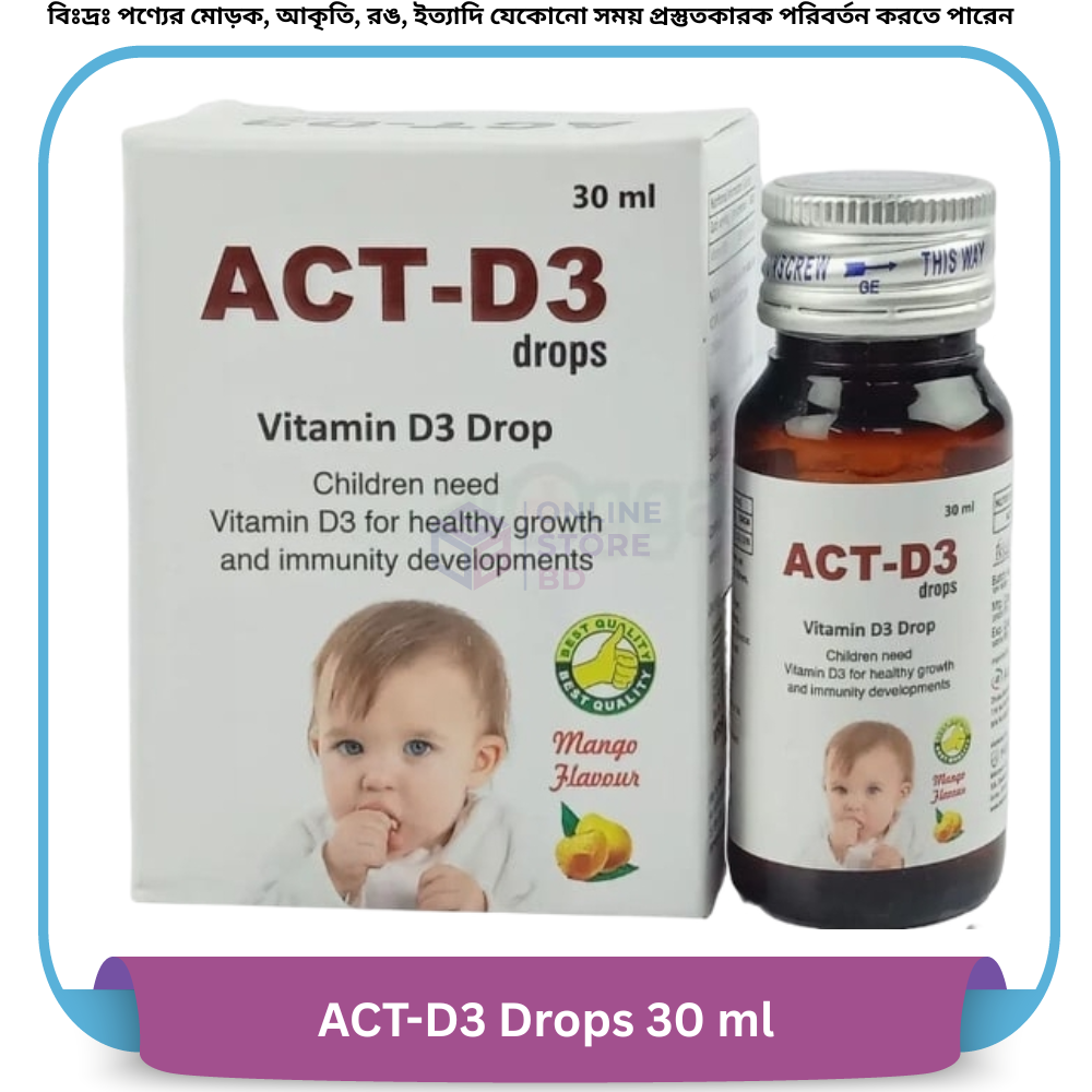ACT-D3 Drops 30 ml
