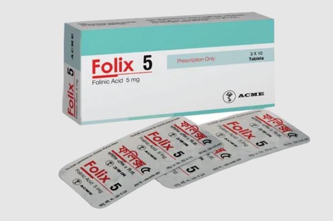 Folix 5 Tablet 10's strip