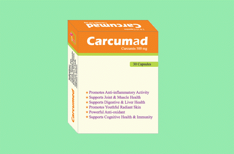 Carcumed 500 Capsule 30's pack