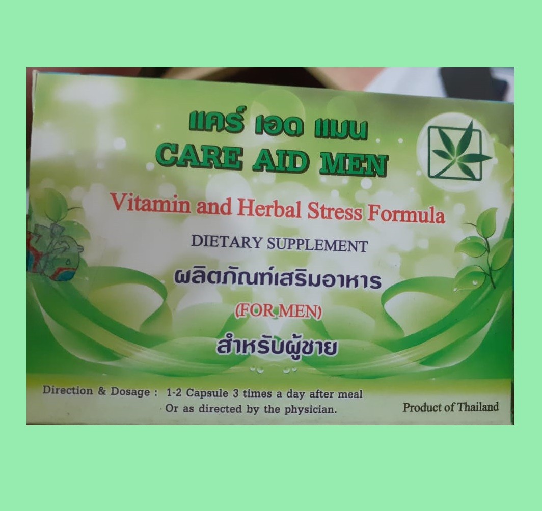 Care Aid Capsule Men 30's Pack