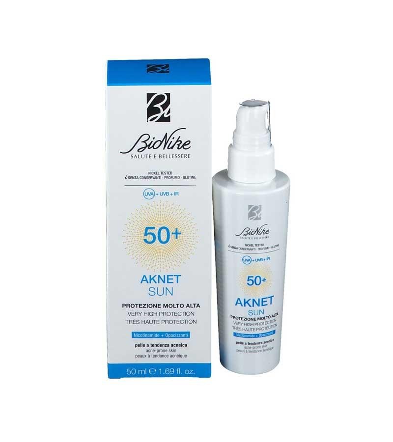 Bionike Aknet Sun SPF 50+ Fluid 50 ml