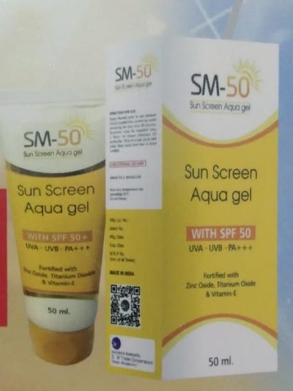 SM-50 Sun Screen Aqua Gel 50 ml