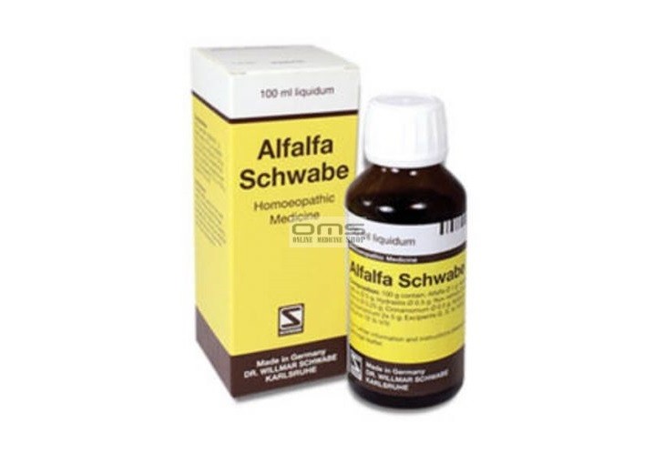 Alfalfa Schwabe Syrup 500 ml – Dr. Willmar Schwabe, Germany