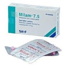 Milam 7.5 Tablet 40's pack
