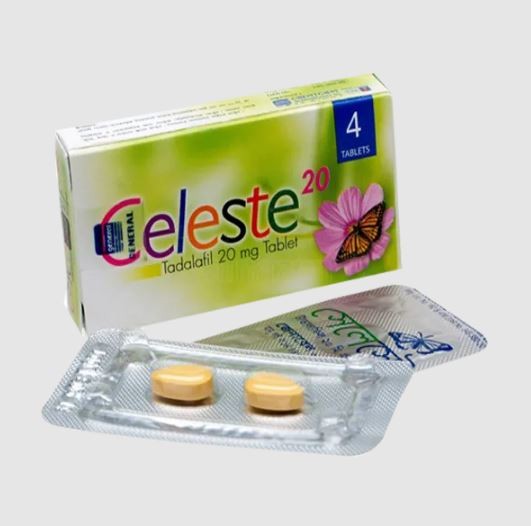 Celeste 20 mg Tablet 4's pack