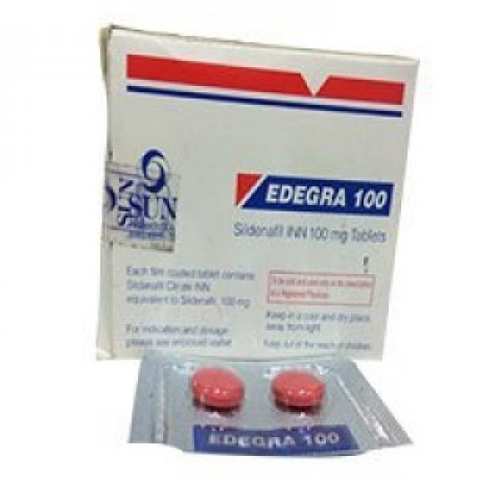 Edegra 100 mg Tablet 4's pack