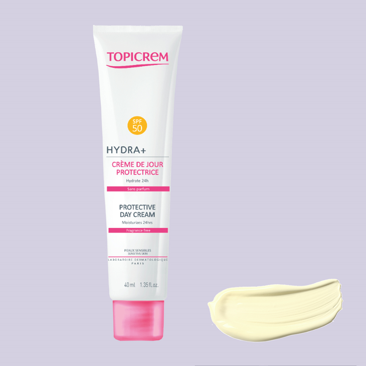 TOPICREM Hydra+ Protective Day Cream SPF 50 40 ml
