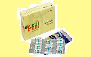 E-fill 400 Capsule 30's pack