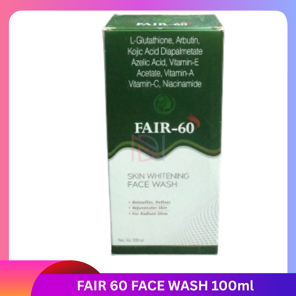 FAIR 60 FACE WASH 100ml