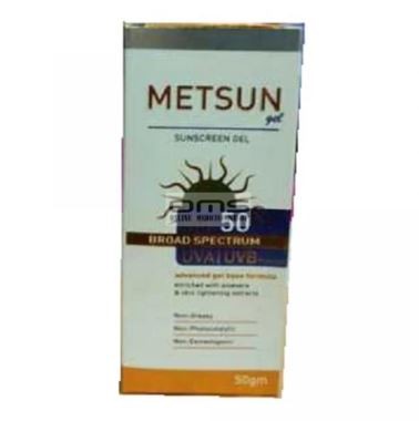 METSUN 50+ Sunscreen Gel 50 gm