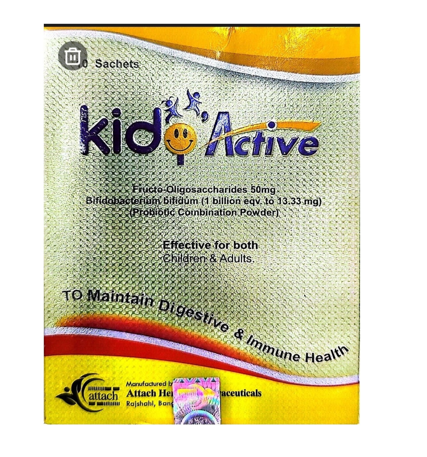 Kido Active Sachet 10 pcs